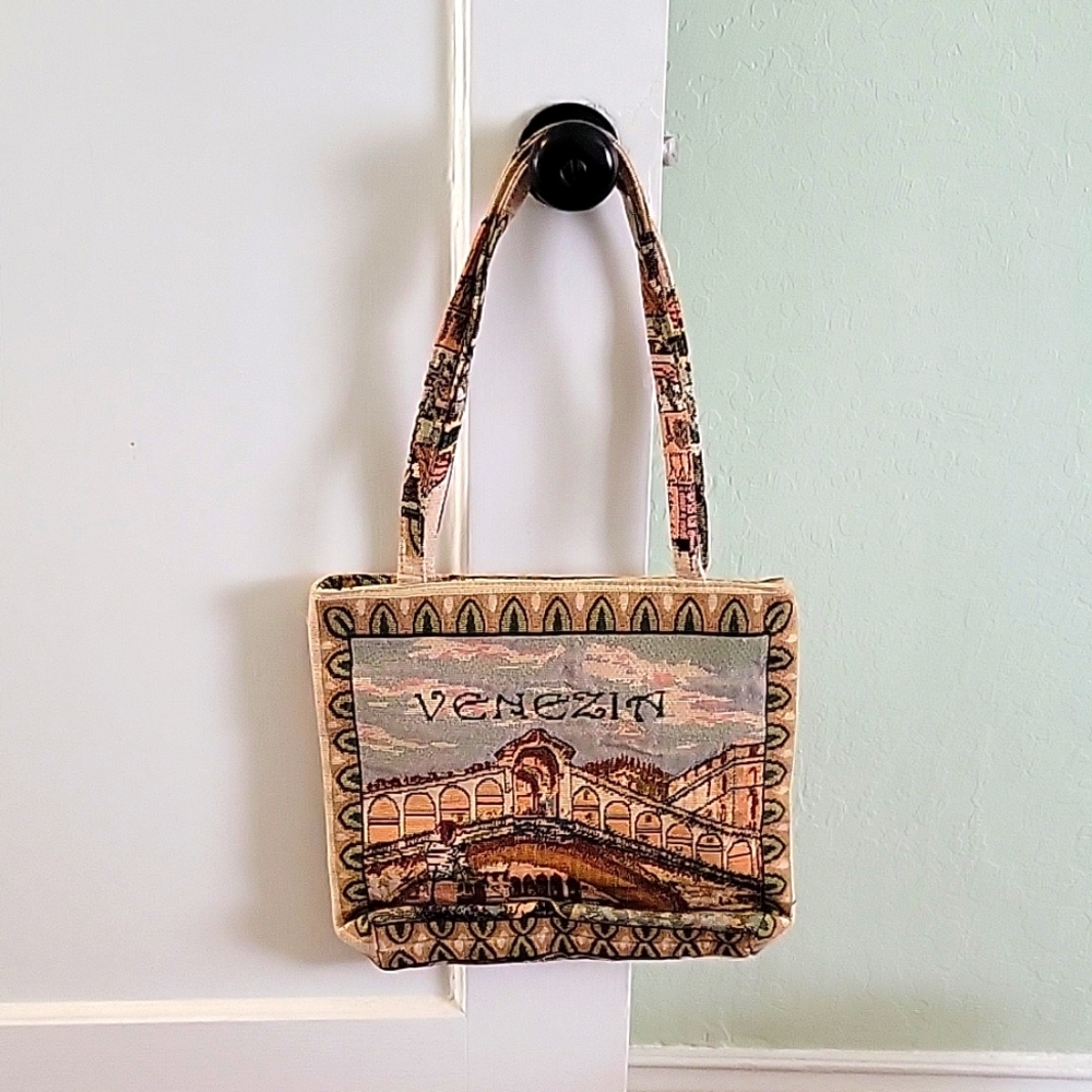 Woven Venice Shoulder Bag